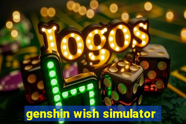 genshin wish simulator